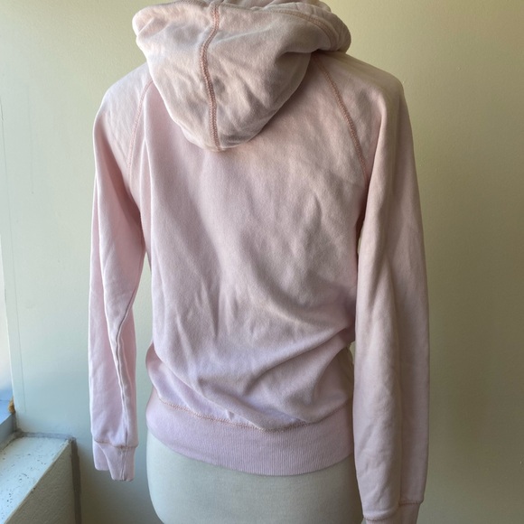 Roots Baby Pink Drawstring Hoodie with Logo - Picture 6 of 8